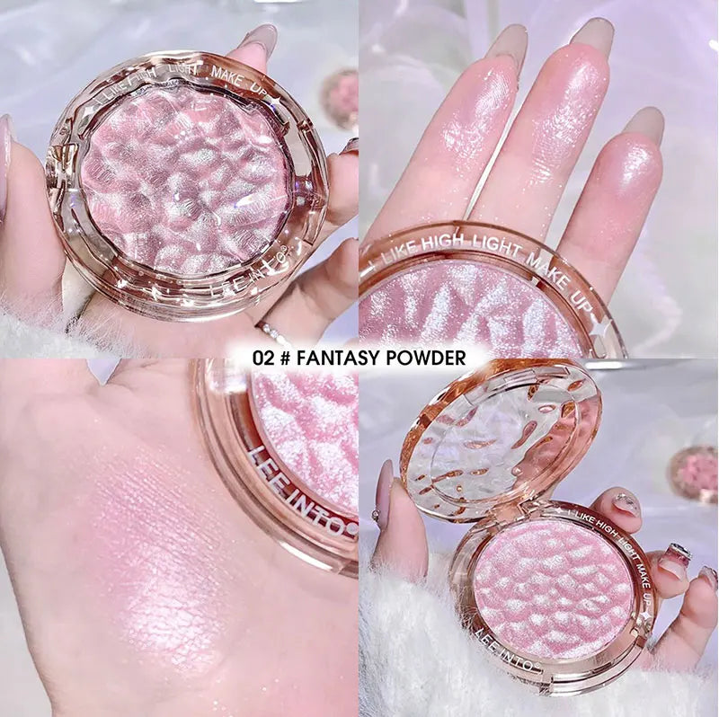 لوحة تحديد وإضاءة فاخرة عالية اللمعان من LuxuryGlow - كريم لامع يدوم طويلاً لتوهج طبيعي ولمسة نهائية مشرقة