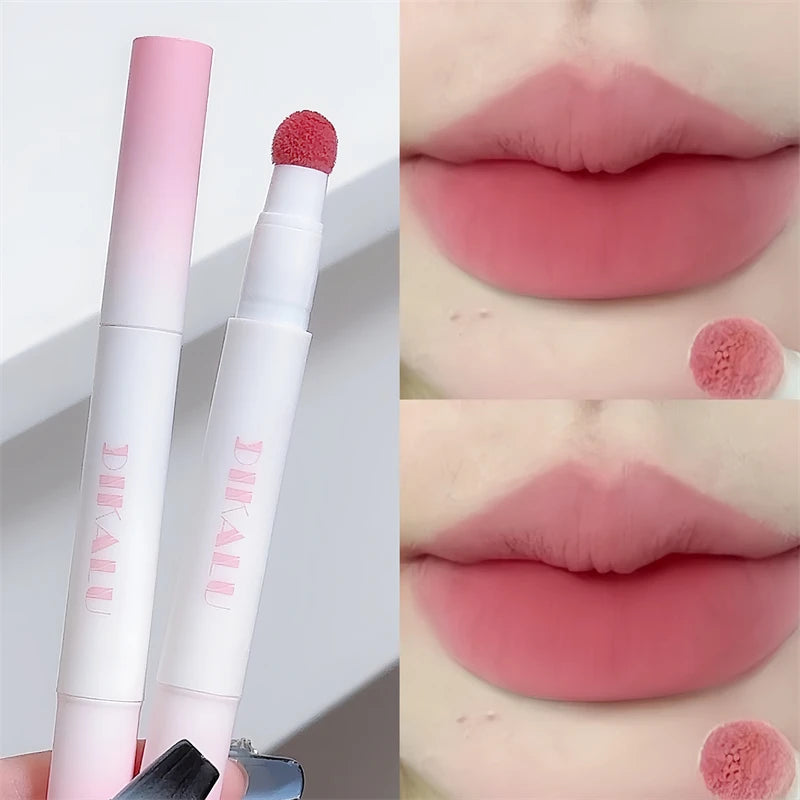 DIKALU Matte Air Cushion Lip Cream | Non-Stick, Long-Lasting Lip Mud