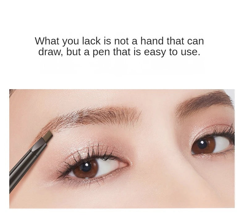 LuxuryGlow 2-in-1 Waterproof Eyebrow Pencil — Long-Lasting with Brow Brush (5 Colors)