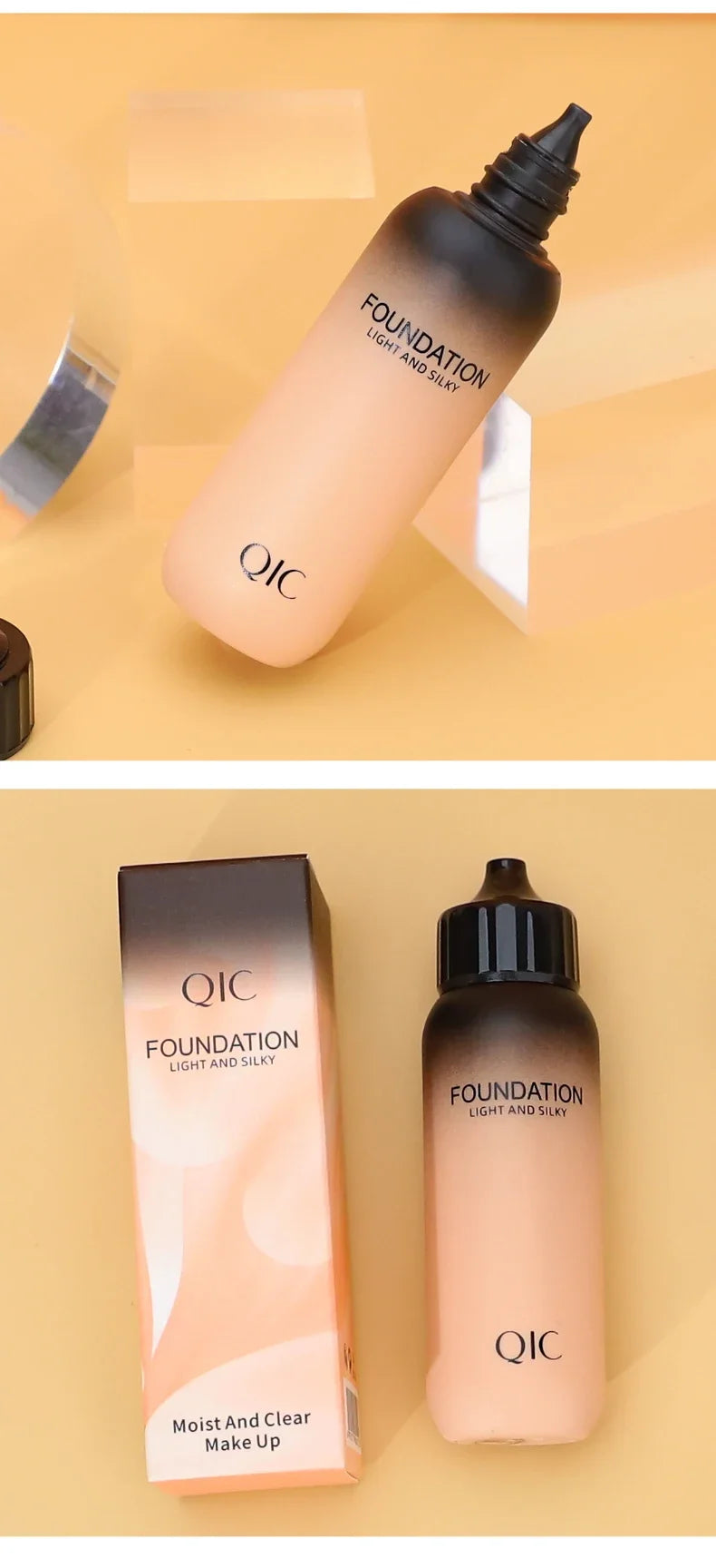 LIDORIA 30ml Waterproof Liquid Foundation – Matte, Oil-Control & Full Coverage