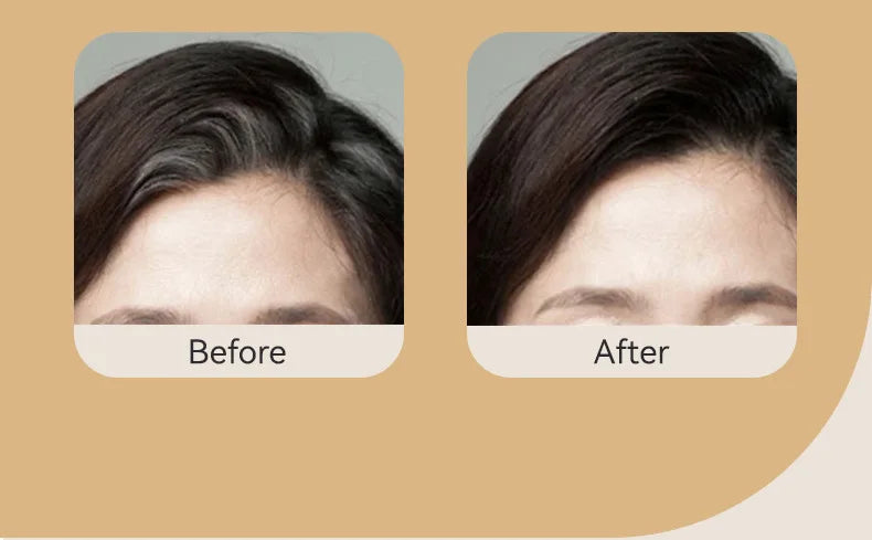 قلم صبغة الشعر MLSMILE بأربعة ألوان - قلم تغطية فورية للشعر الأبيض