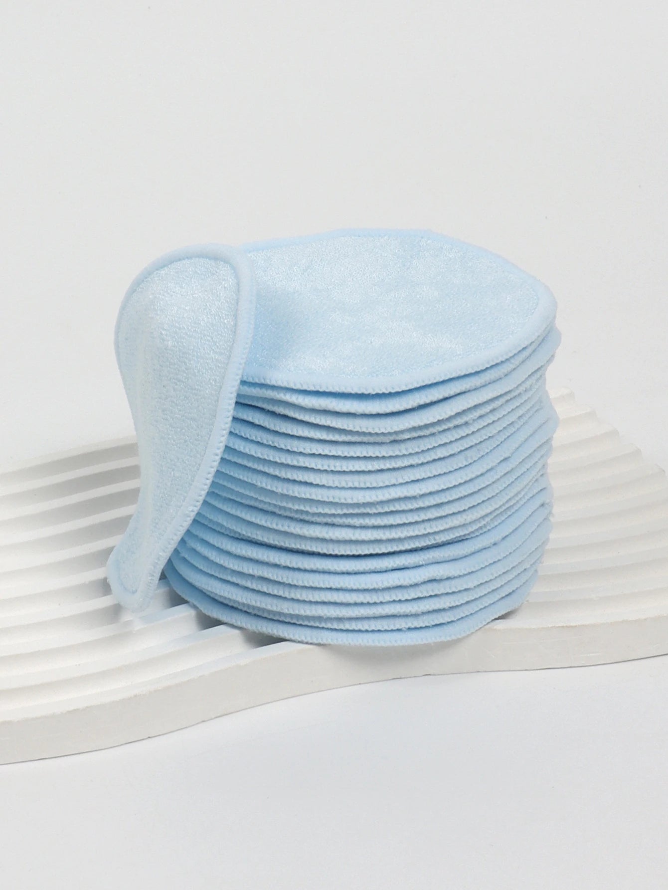LuxuryGlow Reusable Makeup Remover Pads – 5/10/20 Pack Washable Face Puffs