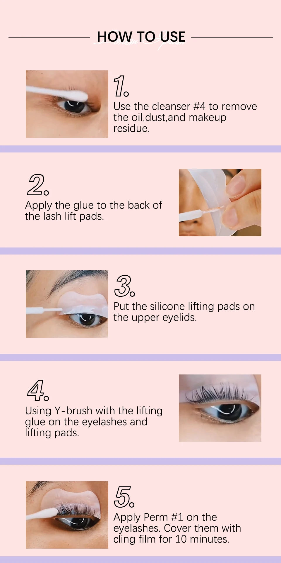 ibcccndc Lash Lift Kit – Long-Lasting Eyelash Perming & Curling Solution for Home & Salon