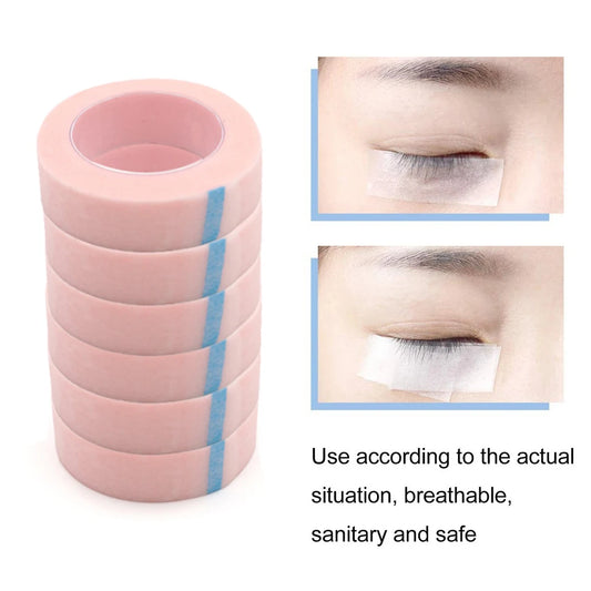 FOEONCO Breathable Medical Paper Tape for Eyelash Extension – Lint-Free Adhesive