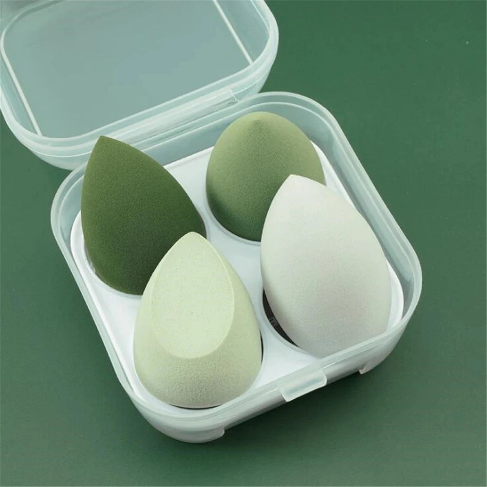 RUZOFO 4-Piece Makeup Sponge Blender Set – Foundation & Concealer Applicator