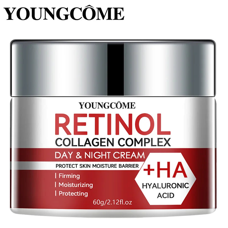 YOUNGCOME Retinol Collagen Face Cream – Deep Hydration & Anti-Aging Moisturizer for Dry Skin
