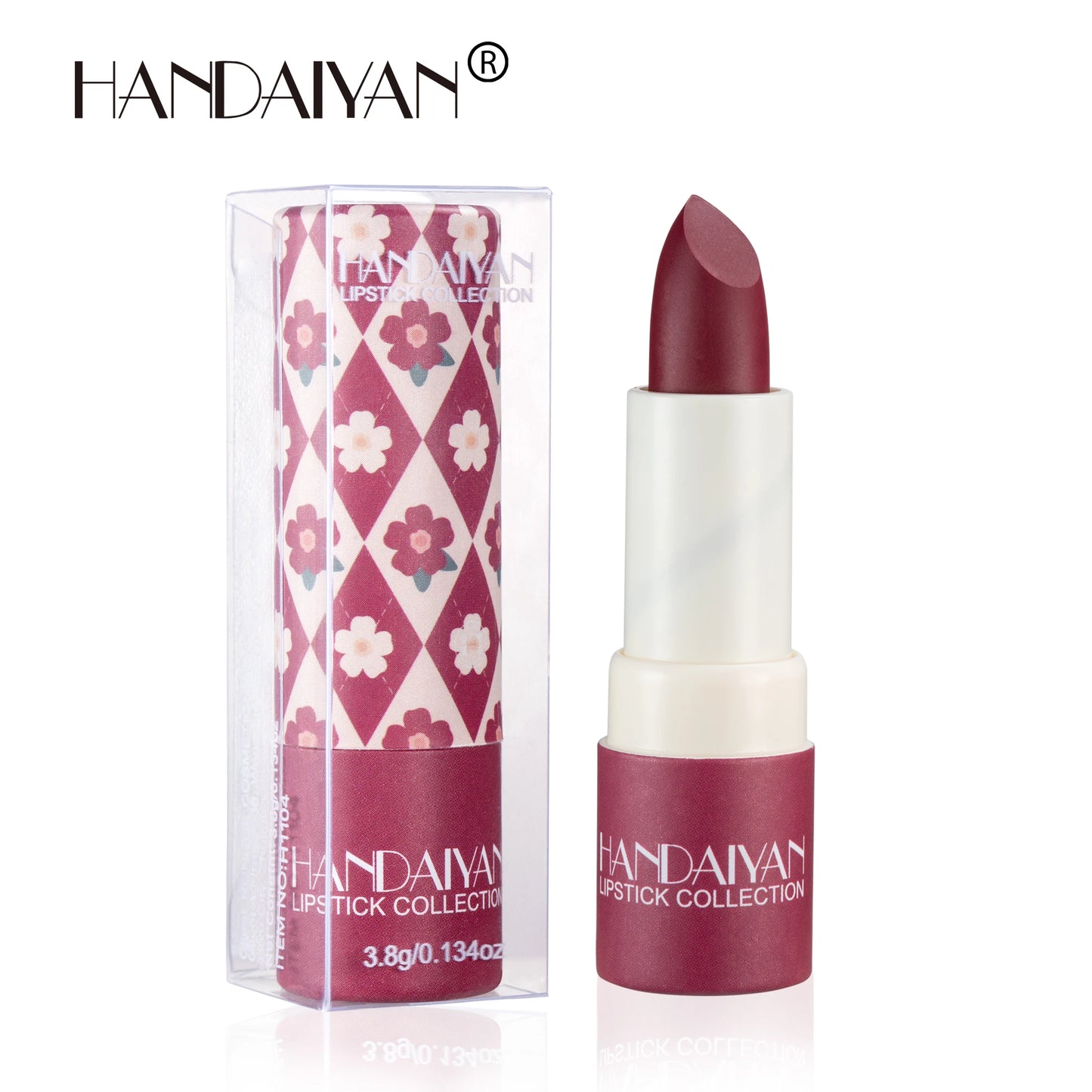 Handaiyan Naked Color Velvet Matte Lipstick – Long-Lasting & Moisturizing