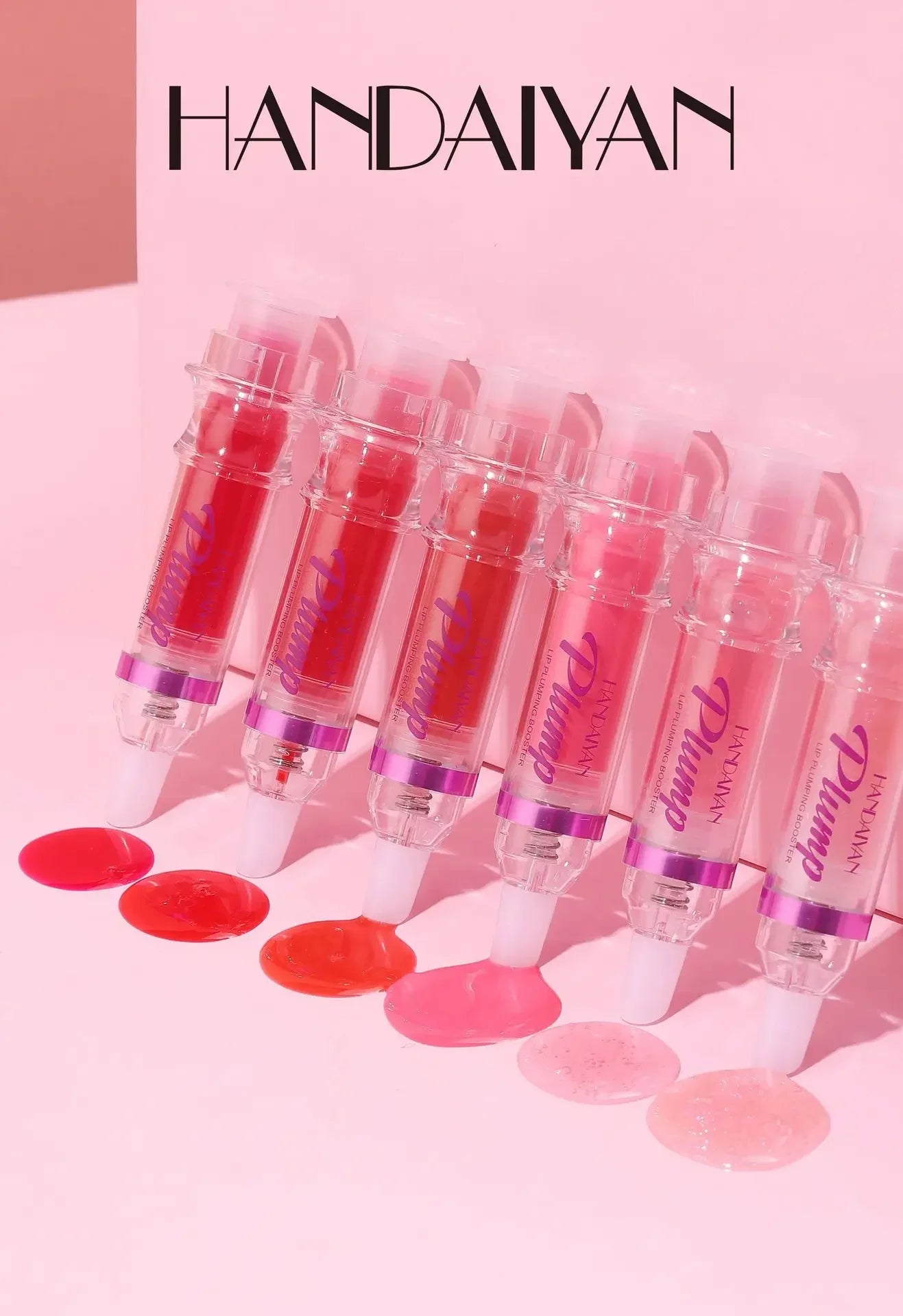LuxuryGlow PLUMP POUT Lip Plumping Gloss – High Shine & Volumizing Lip Oil