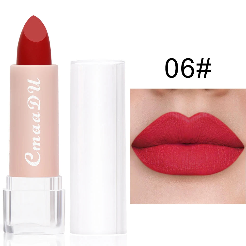 cmaadu Velvet Matte Lipstick – Long-Lasting, Waterproof & Moisturizing Gloss