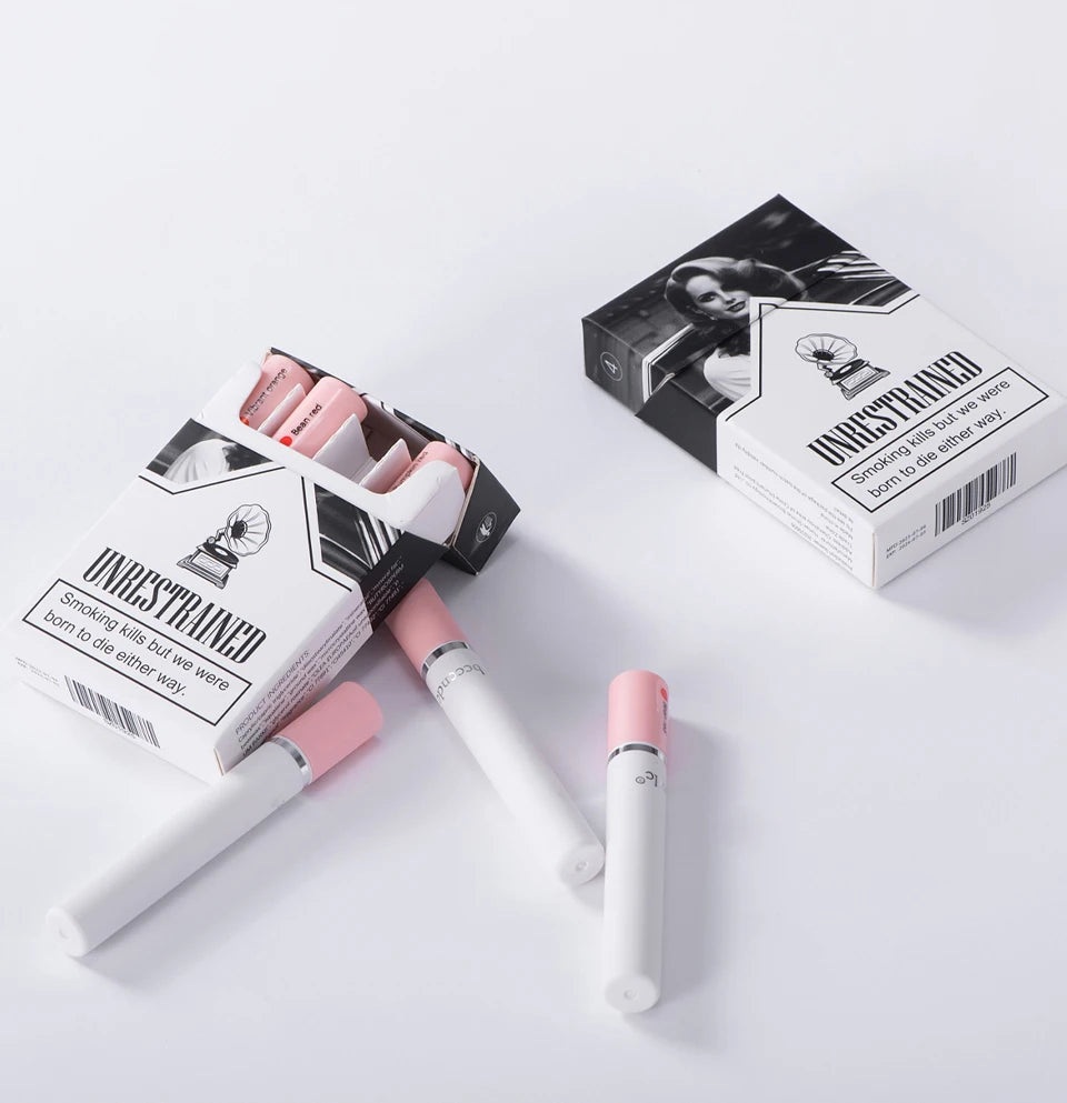 ibcccndc - Set de labiales mate de 4 colores: brillo labial resistente al agua y de larga duración