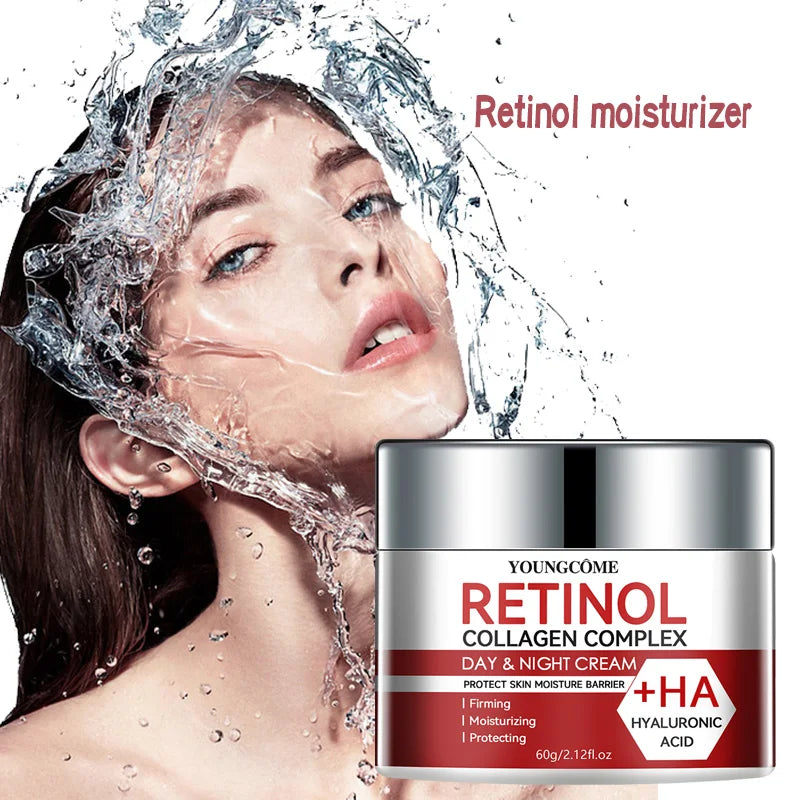 YOUNGCOME Retinol Collagen Face Cream – Deep Hydration & Anti-Aging Moisturizer for Dry Skin