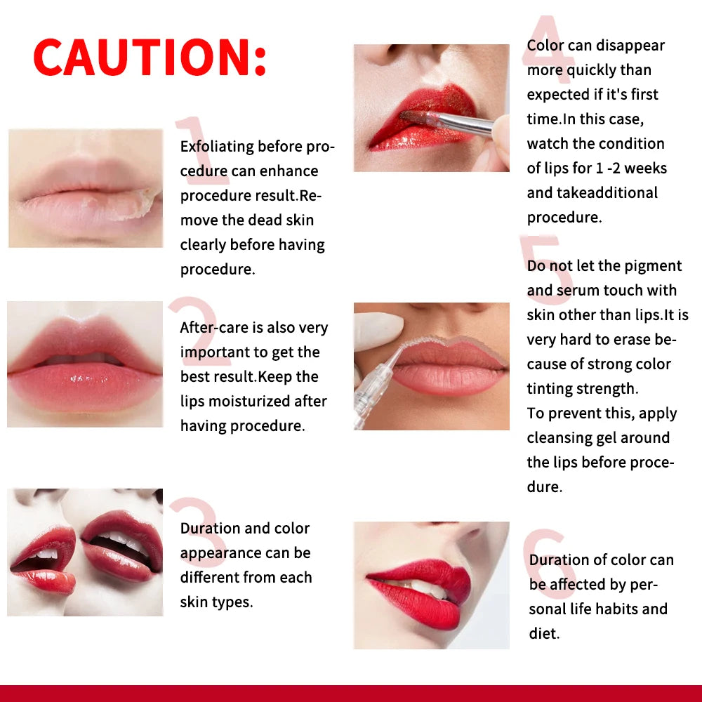 ibcccndc BB Lips Ampoule Serum Starter Kit – Semi-Permanent Gloss & Lip Tint Set (10pcs)