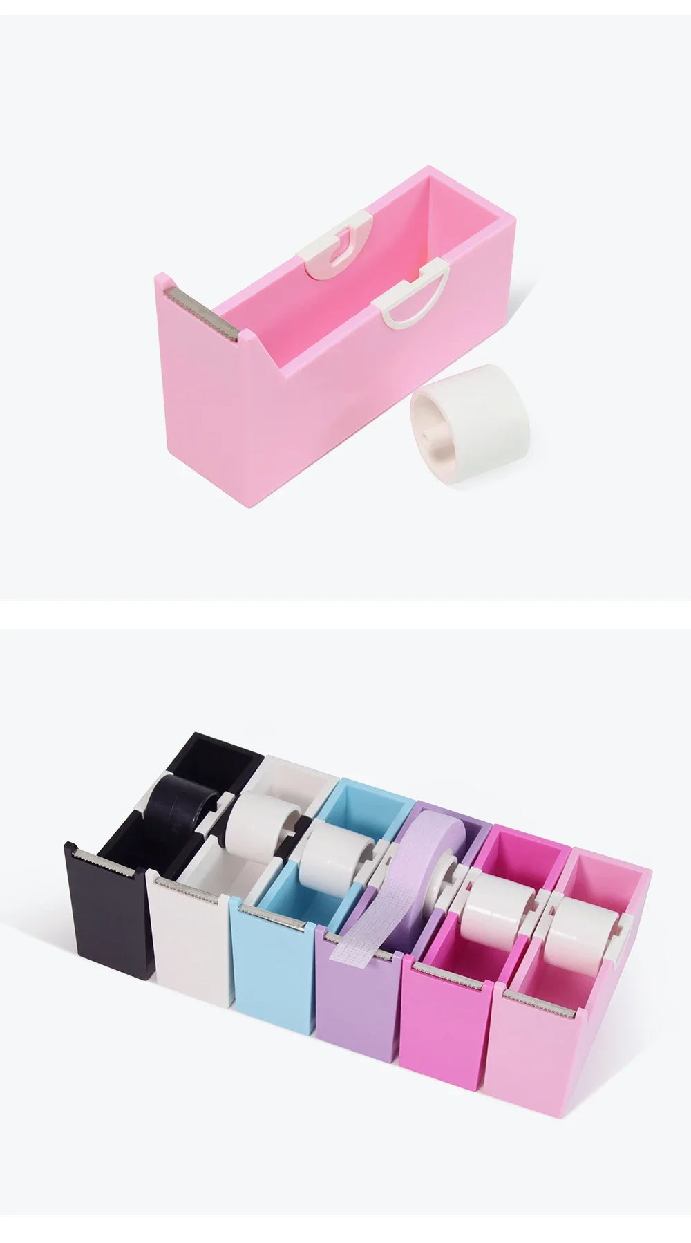 ZXZZS Lash Tape Cutter Tool – Rotating Eyelash Extension Tape Splitter for Grafting & Makeup Use