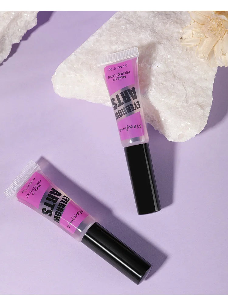 MAXFINE Waterproof Eyebrow Gel – Long-Lasting, Quick-Dry & Transparent Fixer
