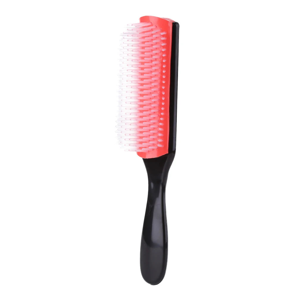APWIKOGER 9-Row Detangling Hair Brush – Wet & Curly Hair Detangler with Scalp Massager