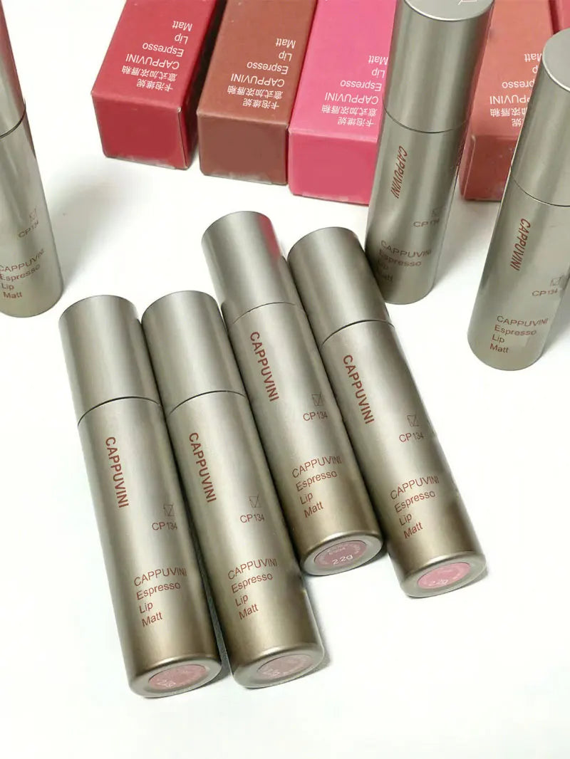 Cappuvini Velvet Matte Lip Gloss – Waterproof, Smudge-Proof & Long-Lasting