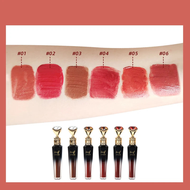 BVG Velvet Matte Lip Gloss – Long-Lasting, Waterproof & Non-Stick Color