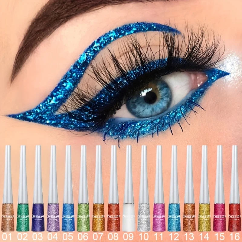 CMAADU ColorPop Liquid Eyeliner – Waterproof, Smudge-Proof & Long-Lasting