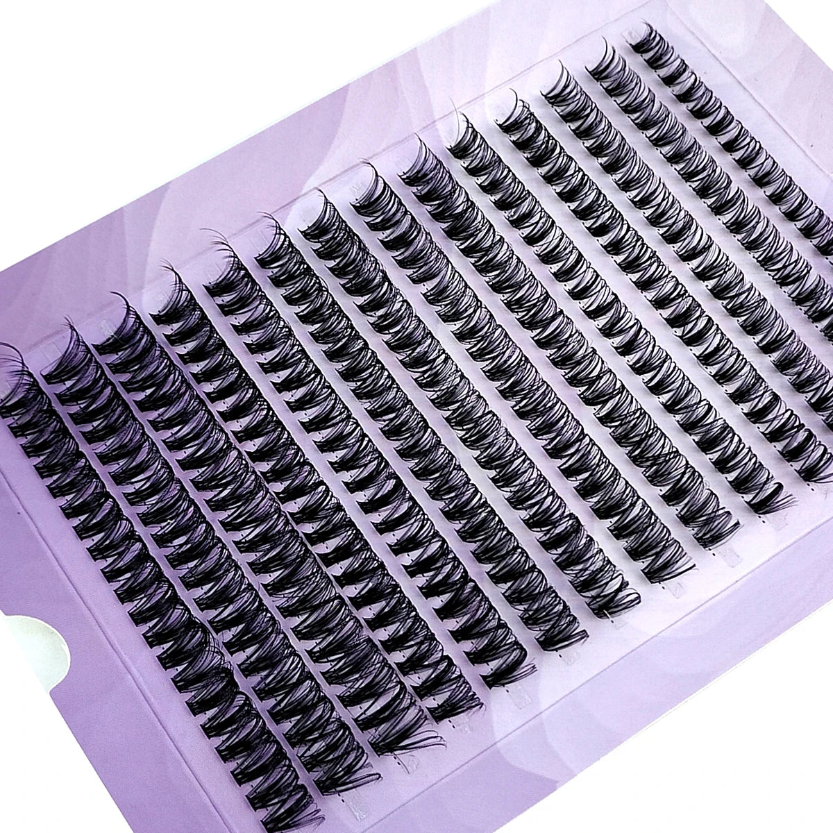 HBZGTLAD 280 paquetes de extensiones de pestañas de visón 3D 60D/80D: pestañas ultrafinas en racimo para hacer tú mismo