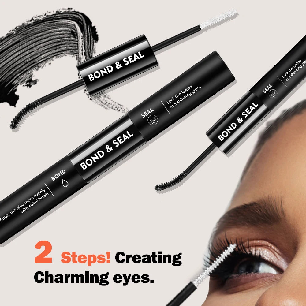 ETVITE Waterproof Strip Eyelash Glue – Quick Dry Lash Bond & Seal (10ml)