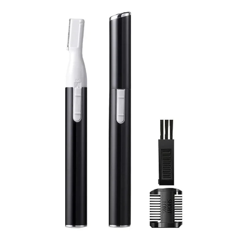 LuxuryGlow Electric Eyebrow Trimmer – Mini Facial Hair Remover for Face, Neck & Body