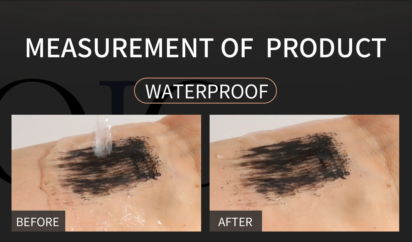 QIC 4D Waterproof Lash Mascara – Long-Lasting Curling & Thickening