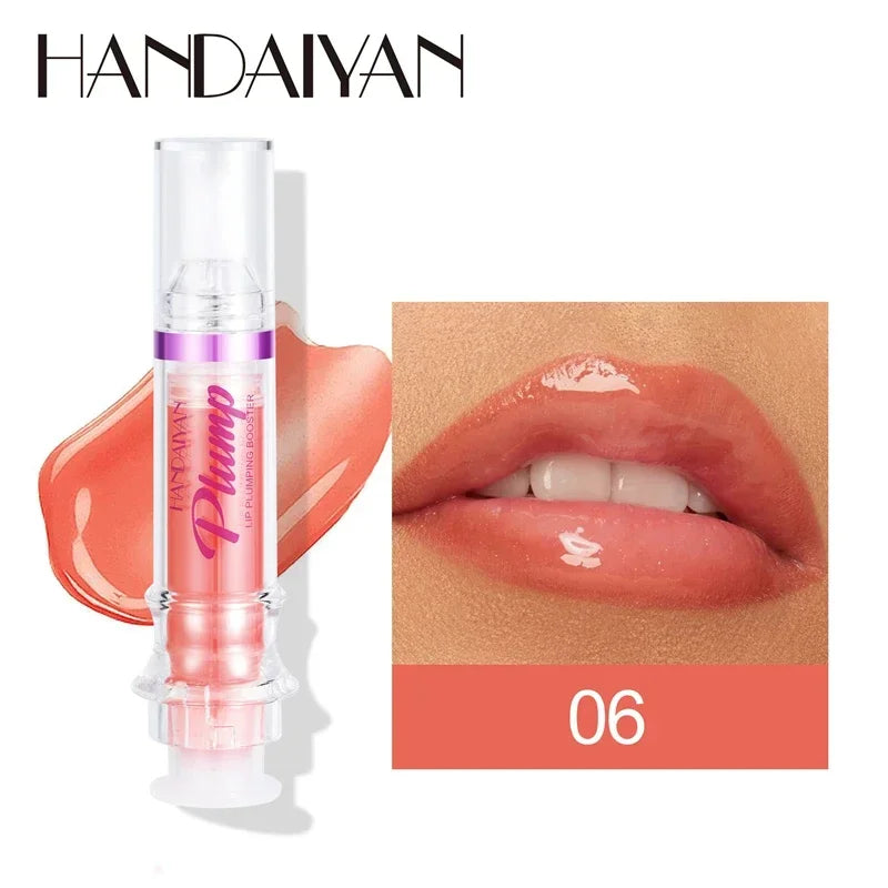 LuxuryGlow PLUMP POUT™ High-Shine Lip Plumping Gloss – Fuller Lips Instantly