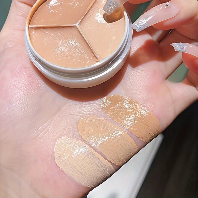 Paleta de correctores a prueba de agua LuxuryGlow: cobertura duradera para ojeras y acné