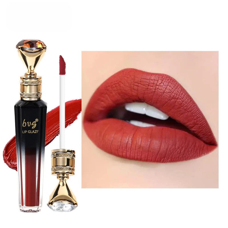 BVG Velvet Matte Lip Gloss – Long-Lasting, Waterproof & Non-Stick Color