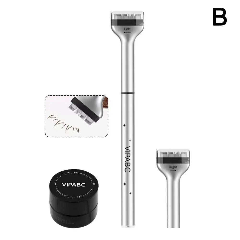 LuxuryGlow 2-in-1 Reusable Eyelash Ink Seal & Eyeliner Pen – Fast-Dry, Natural Look