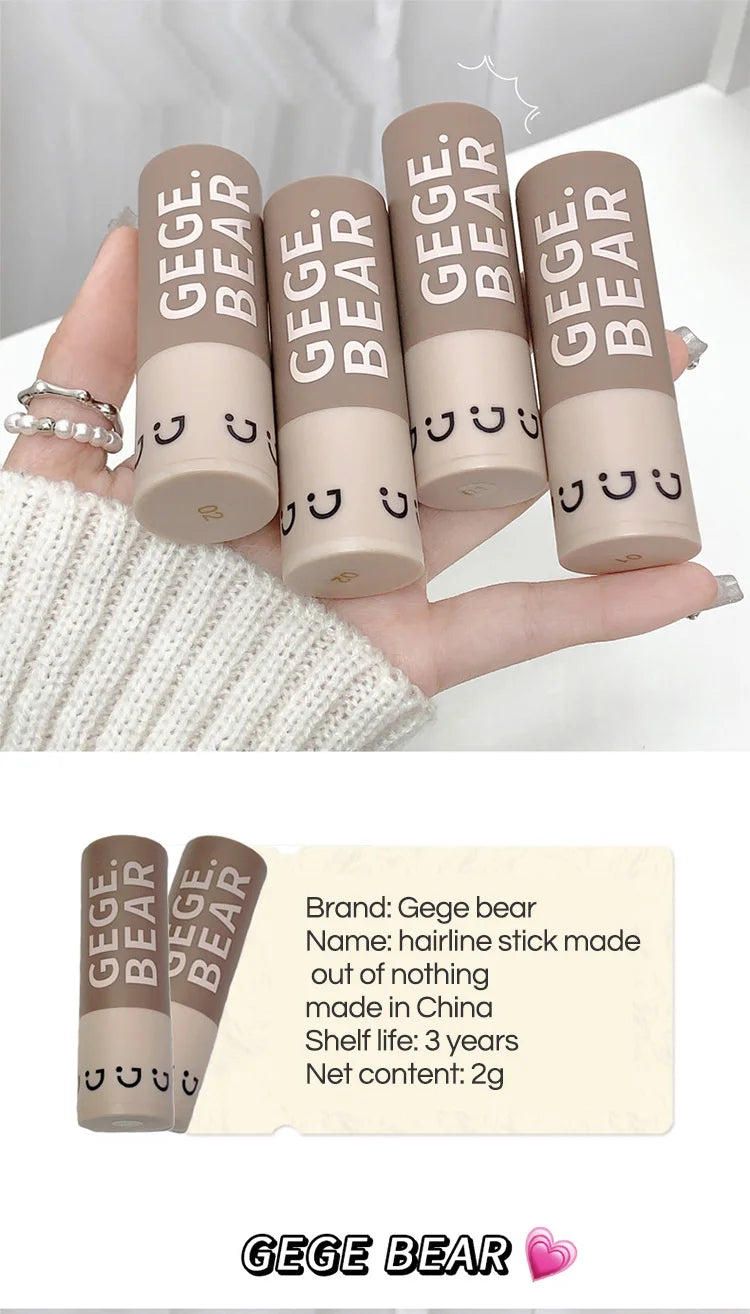 Gege Bear Waterproof Hair Shadow Powder | Hairline Filler & Root Touch-Up