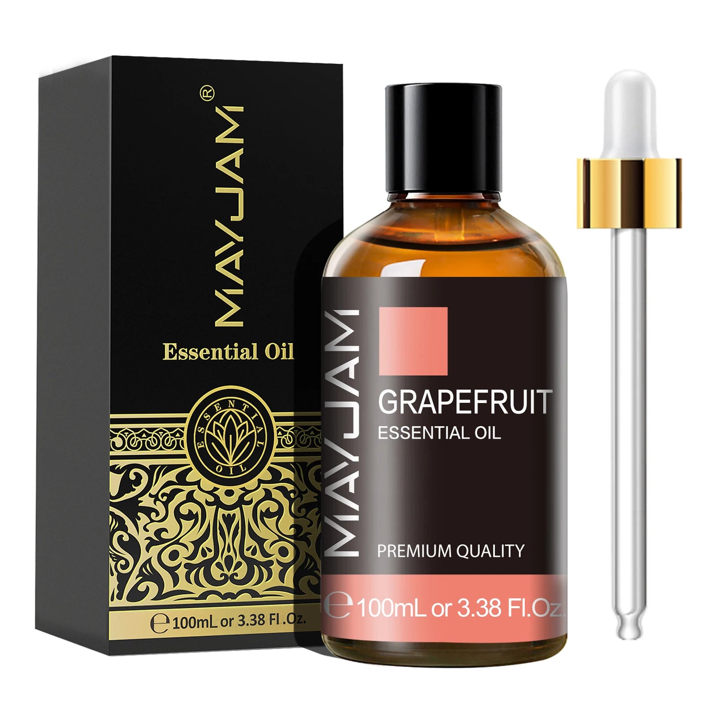 زيت مايجام العطري النقي - ١٠٠ مل - زيت عطري للاستخدام مع أجهزة الترطيب والتوزيع (اللافندر، النعناع، الورد، الفانيليا، البرغموت)