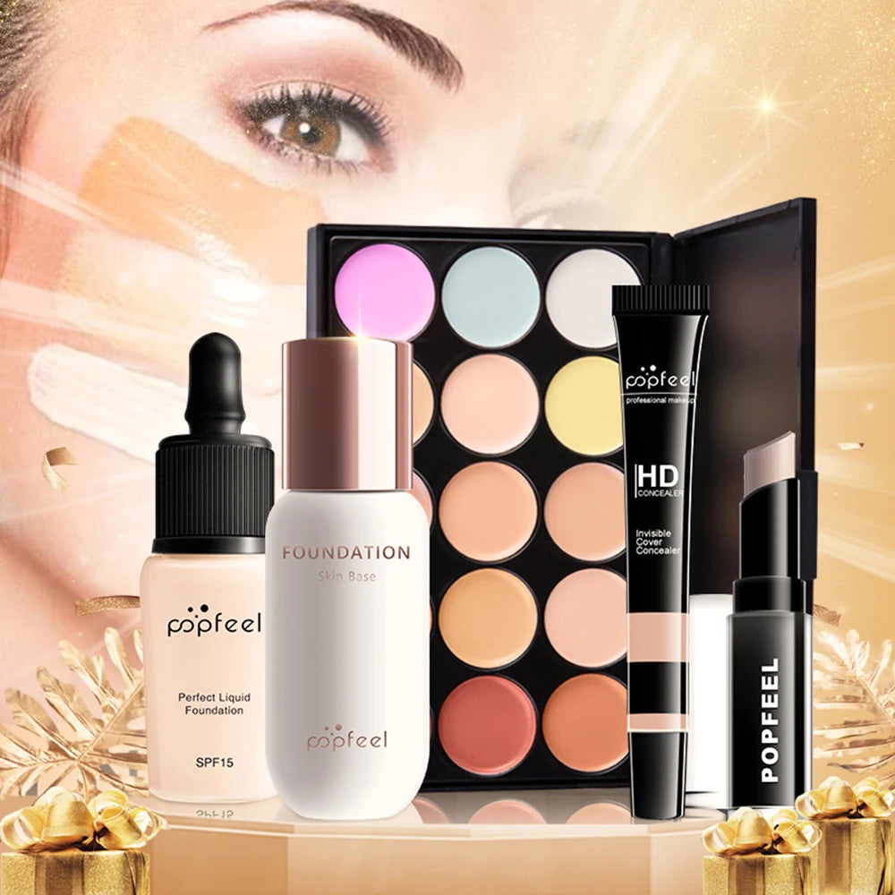 POPFEEL All-In-One Makeup Kit – Full Face Makeup Set for Women