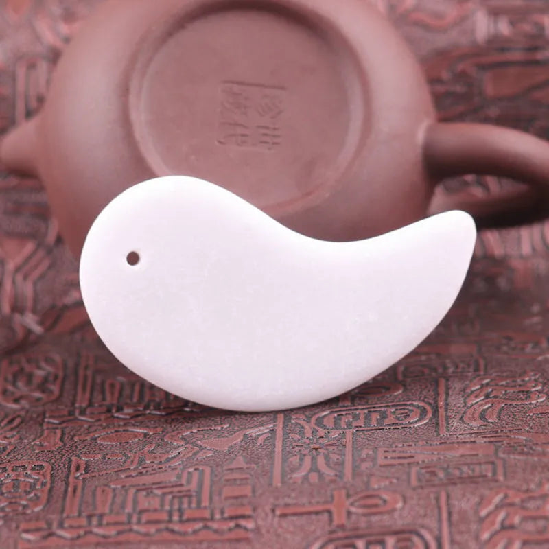 YUKUI Gua Sha Massage Tool for Face, Neck & Body — Resin Scraping Board