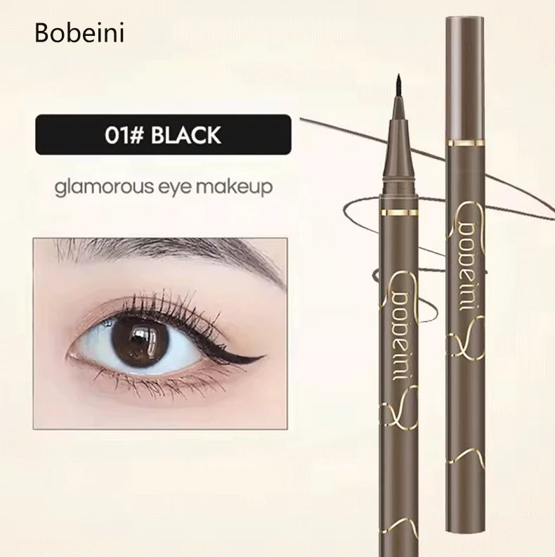 LuxuryGlow 4-Color Waterproof Fine Tip Eyeliner – Quick-Dry, Long-Lasting, Smudge-Proof