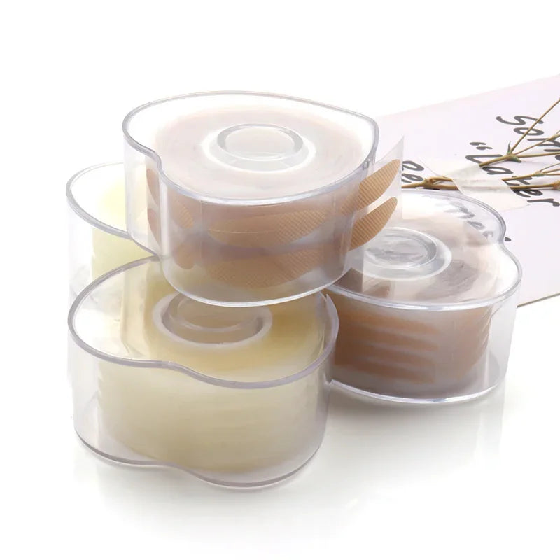ZXZZS 600 Pcs Invisible Double Eyelid Tape – Self-Adhesive, Non-Irritating, Easy Lift