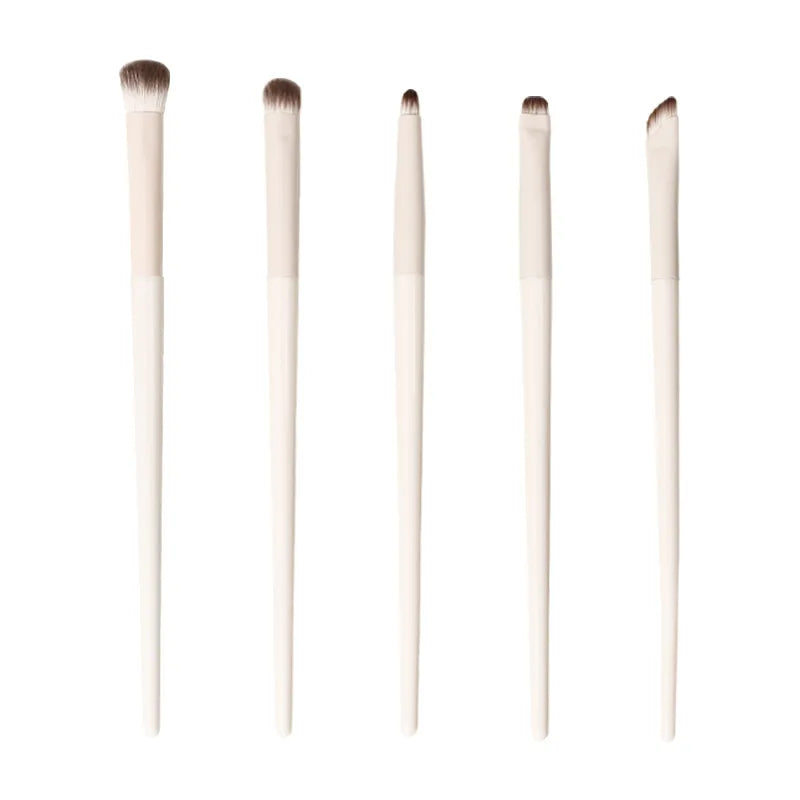 LuxuryGlow - Juego de 13 brochas de maquillaje con estuche: para base, sombras de ojos y rubor