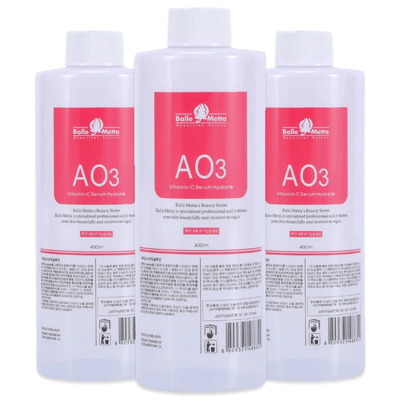 Hydra Facial Solution Kit (1200ml) – AS1+SA2+AO3 for Salon Results at Home - LUXURY GLOW