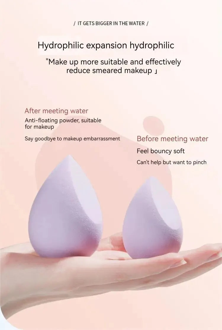Set de 4 Beauty Blenders BeeChip con estuche higiénico: Maquillaje impecable