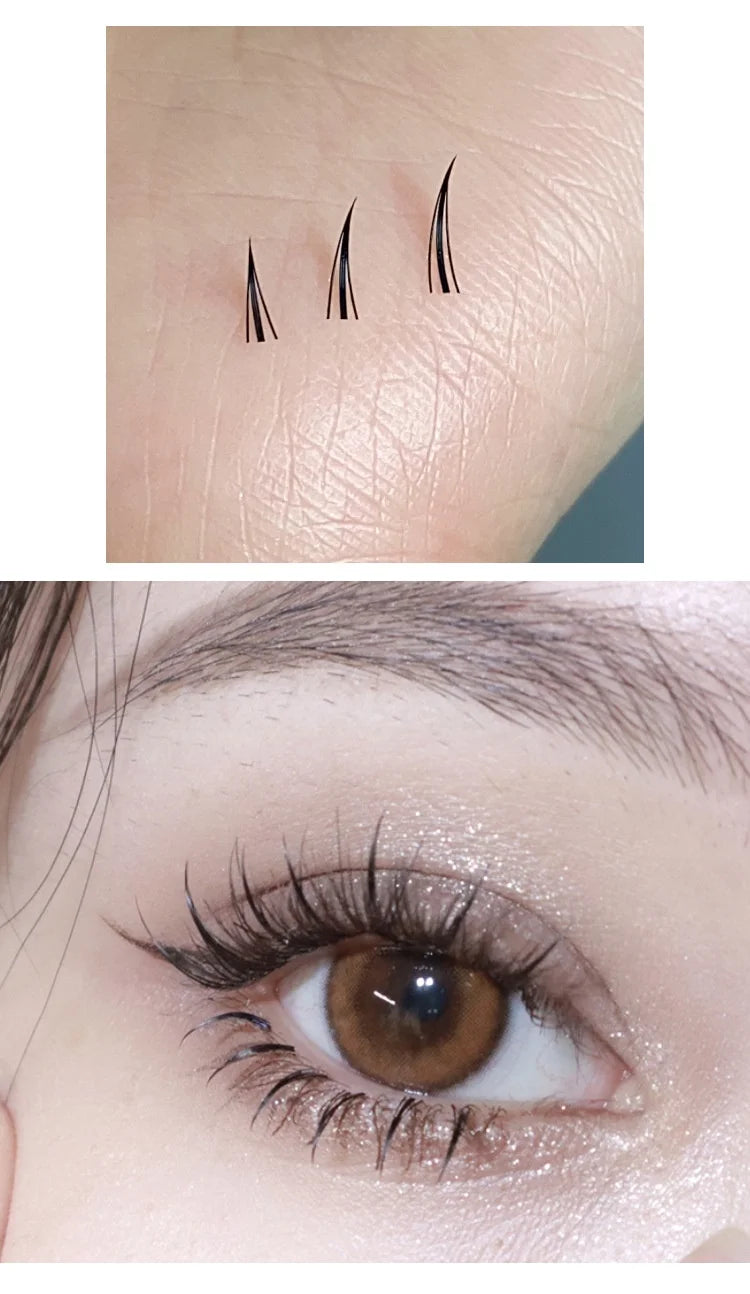JPNPL MIAOJIE DIY False Eyelashes — Natural Fairy Cluster Lashes 8-12mm Mix