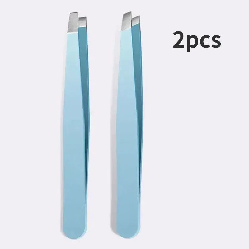 RUZOFO Precision Stainless Steel Tweezers – Eyebrow, Splinter & Ingrown Hair Removal Tool