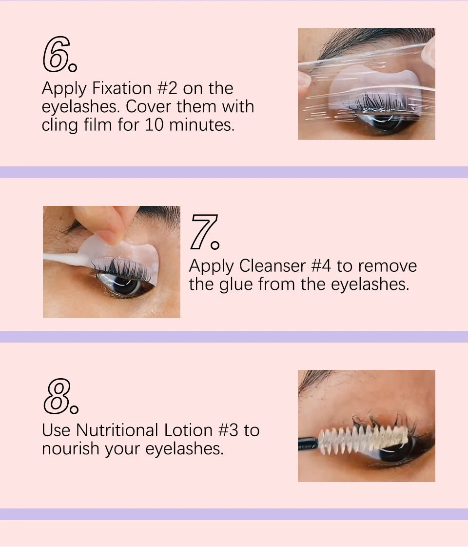 ibcccndc Lash Lift Kit – Long-Lasting Eyelash Perming & Curling Solution for Home & Salon
