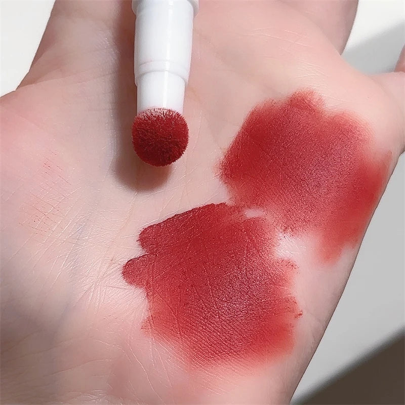 DIKALU Matte Air Cushion Lip Cream | Non-Stick, Long-Lasting Lip Mud