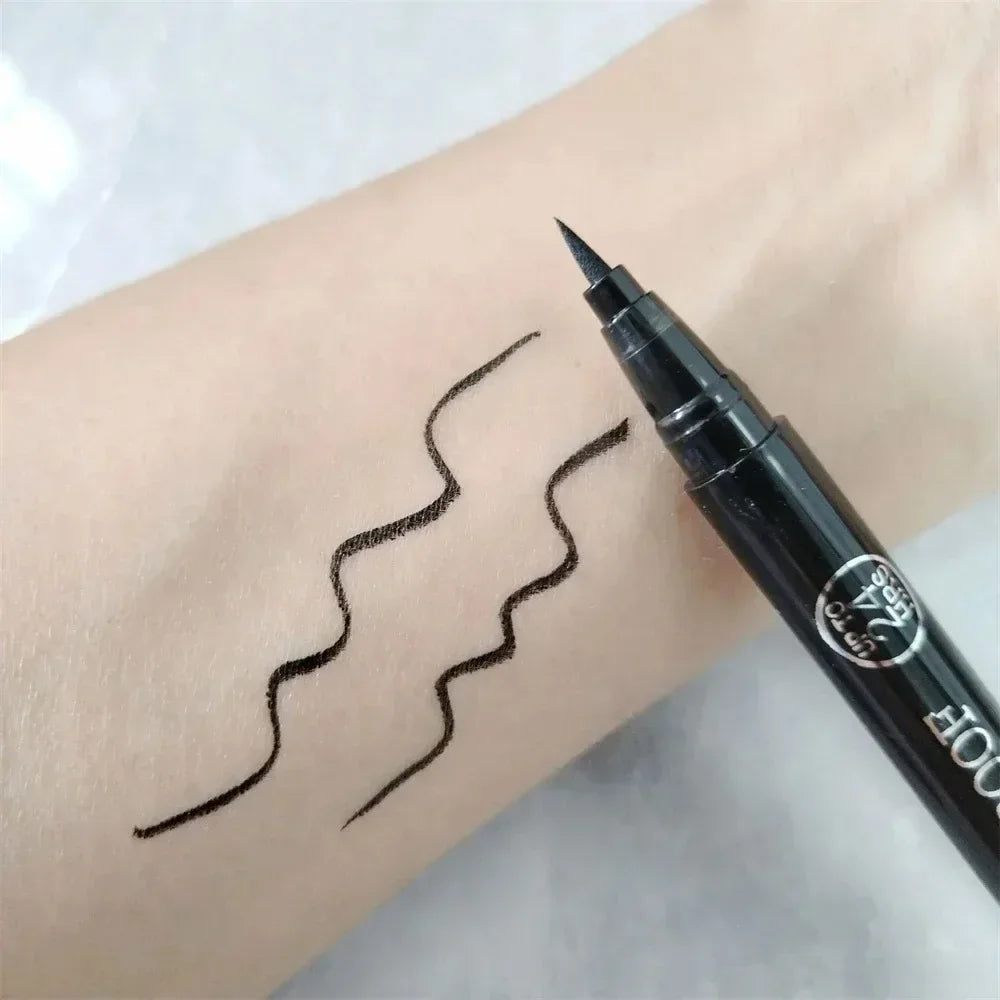 LuxuryGlow Quick-Dry Waterproof Eyeliner Pencil – 24H Long-Lasting, Smudge-Proof, Matte Finish