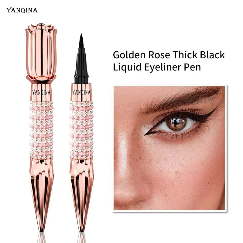 YANQINA Precision Liquid Eyeliner Pen – Waterproof, Long-Lasting, Quick-Dry