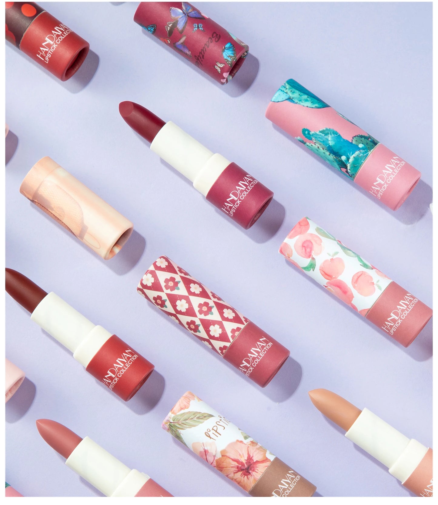 Handaiyan Naked Color Velvet Matte Lipstick – Long-Lasting & Moisturizing