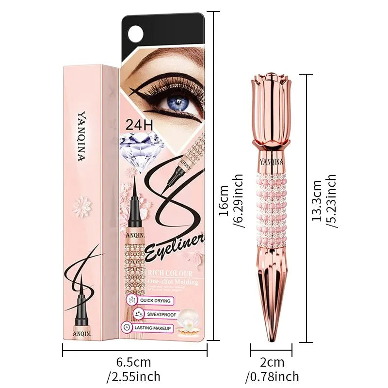 YANQINA Precision Liquid Eyeliner Pen – Waterproof, Long-Lasting, Quick-Dry