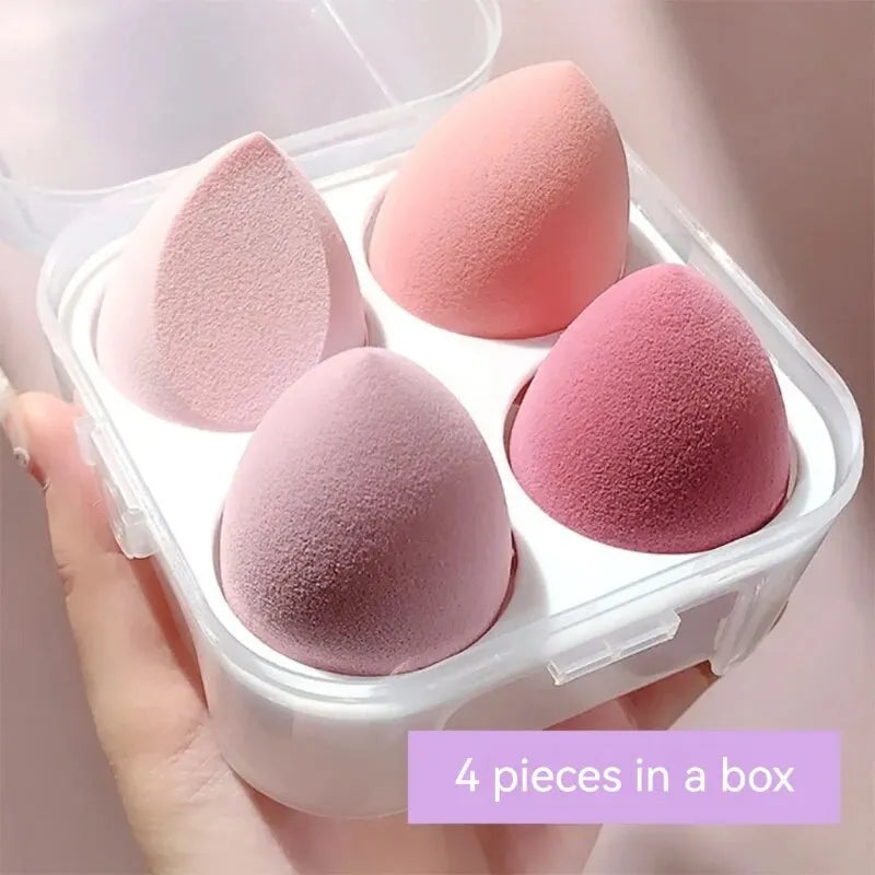 Set de 4 Beauty Blenders BeeChip con estuche higiénico: Maquillaje impecable