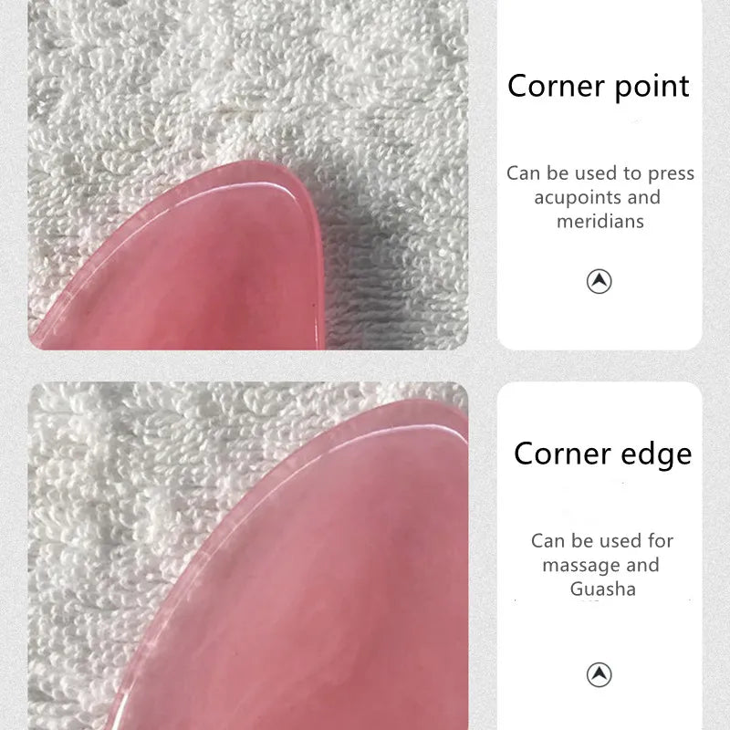 YUKUI Gua Sha Massage Tool for Face, Neck & Body — Resin Scraping Board