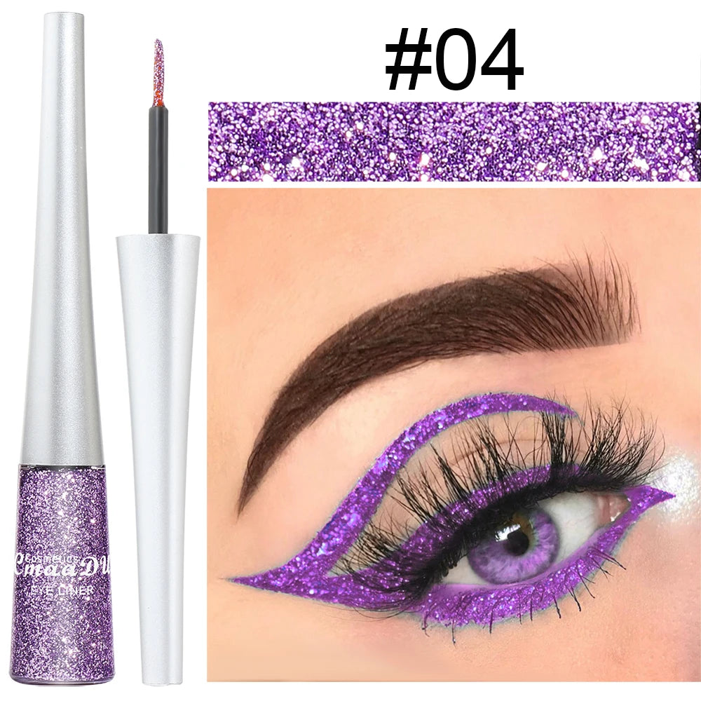 CMAADU ColorPop Liquid Eyeliner – Waterproof, Smudge-Proof & Long-Lasting